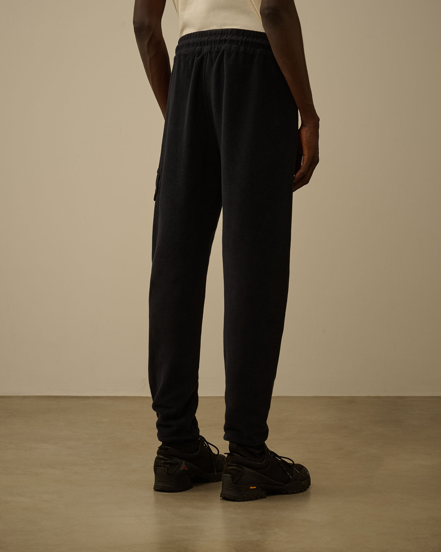 Brushed Emerized Diagonal Fleece Lens Sweatpants - 4