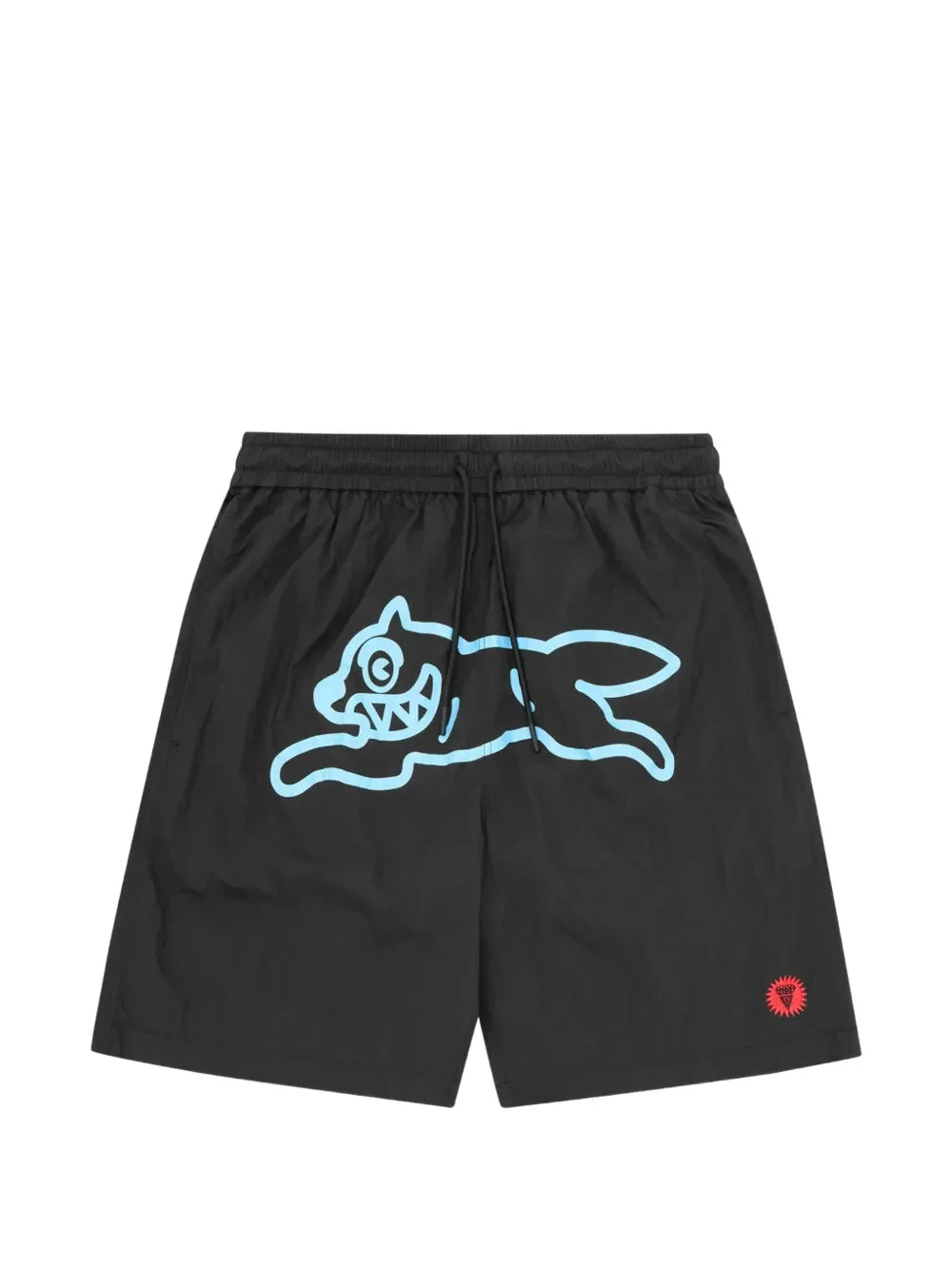 RUNNING DOG GRAPHIC-PRINT SHORTS - 1