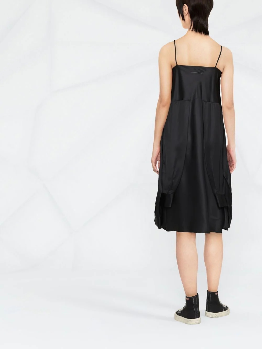 knot-detail cotton dress - 4