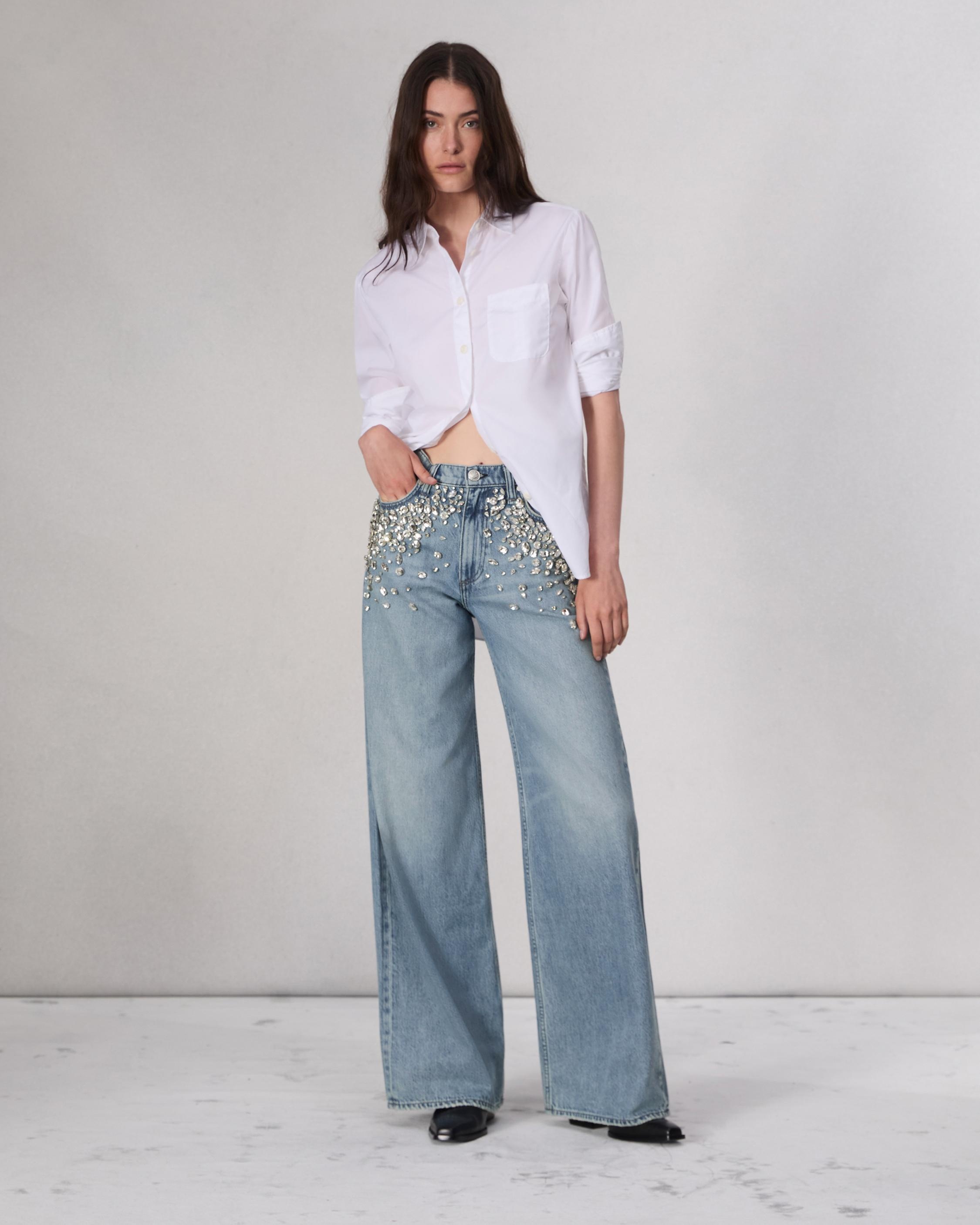 Featherweight Sofie Wide-Leg Jean
Featherweight Denim - 2