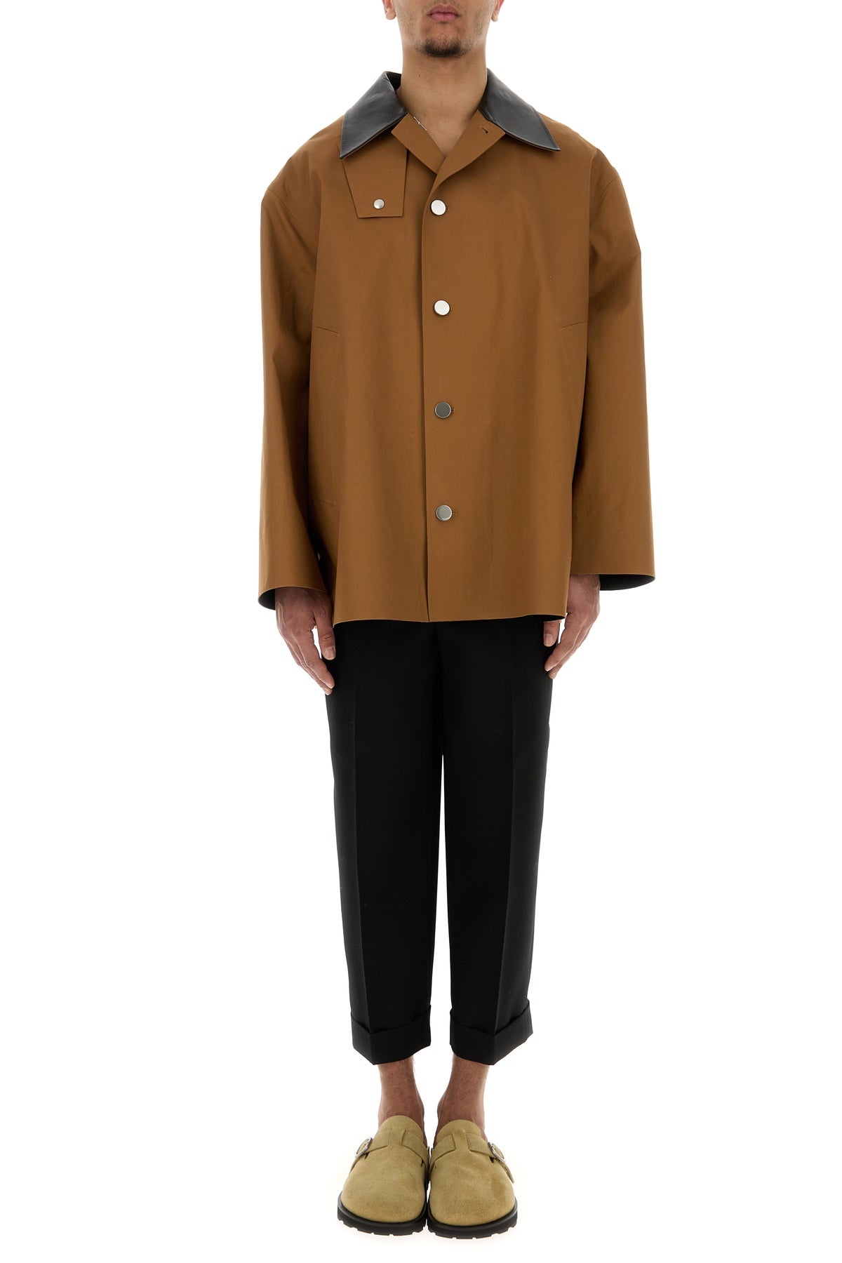 Caramel cotton trench coat - 6
