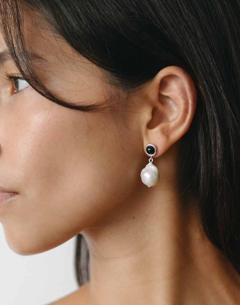 Maslo Jewelry Laurel Baroque Earrings 3