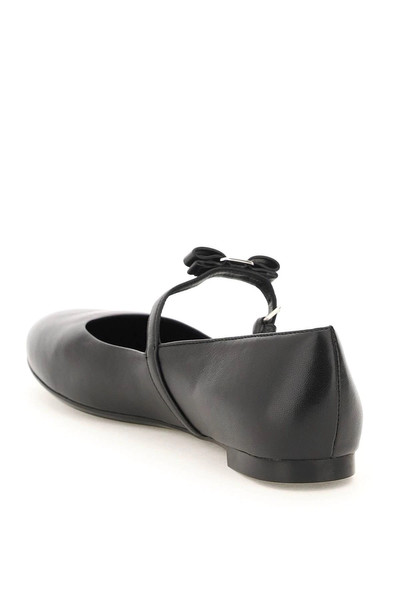 Salvatore Ferragamo LEATHER BALLERINA FLATS outlook