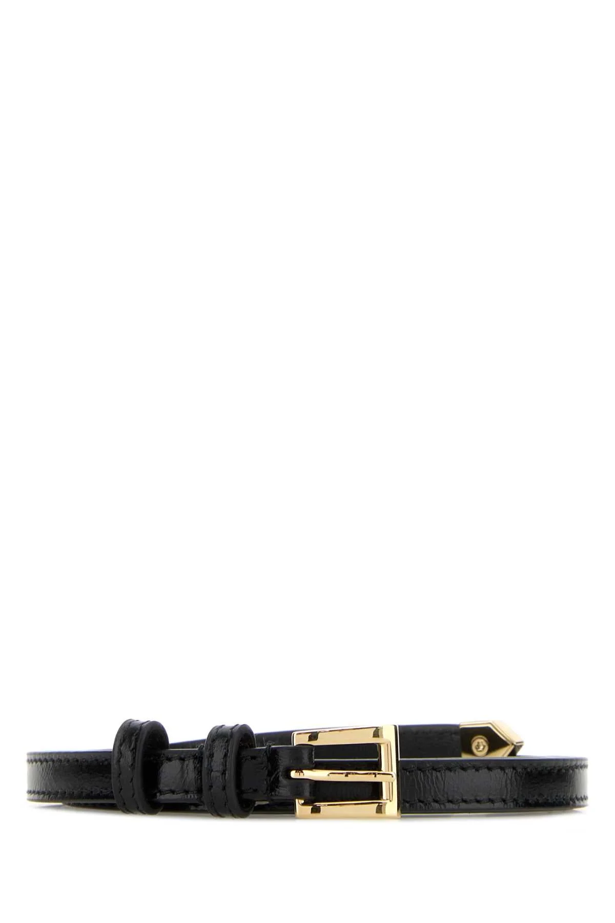 Prada Women Black Leather Belt - 1