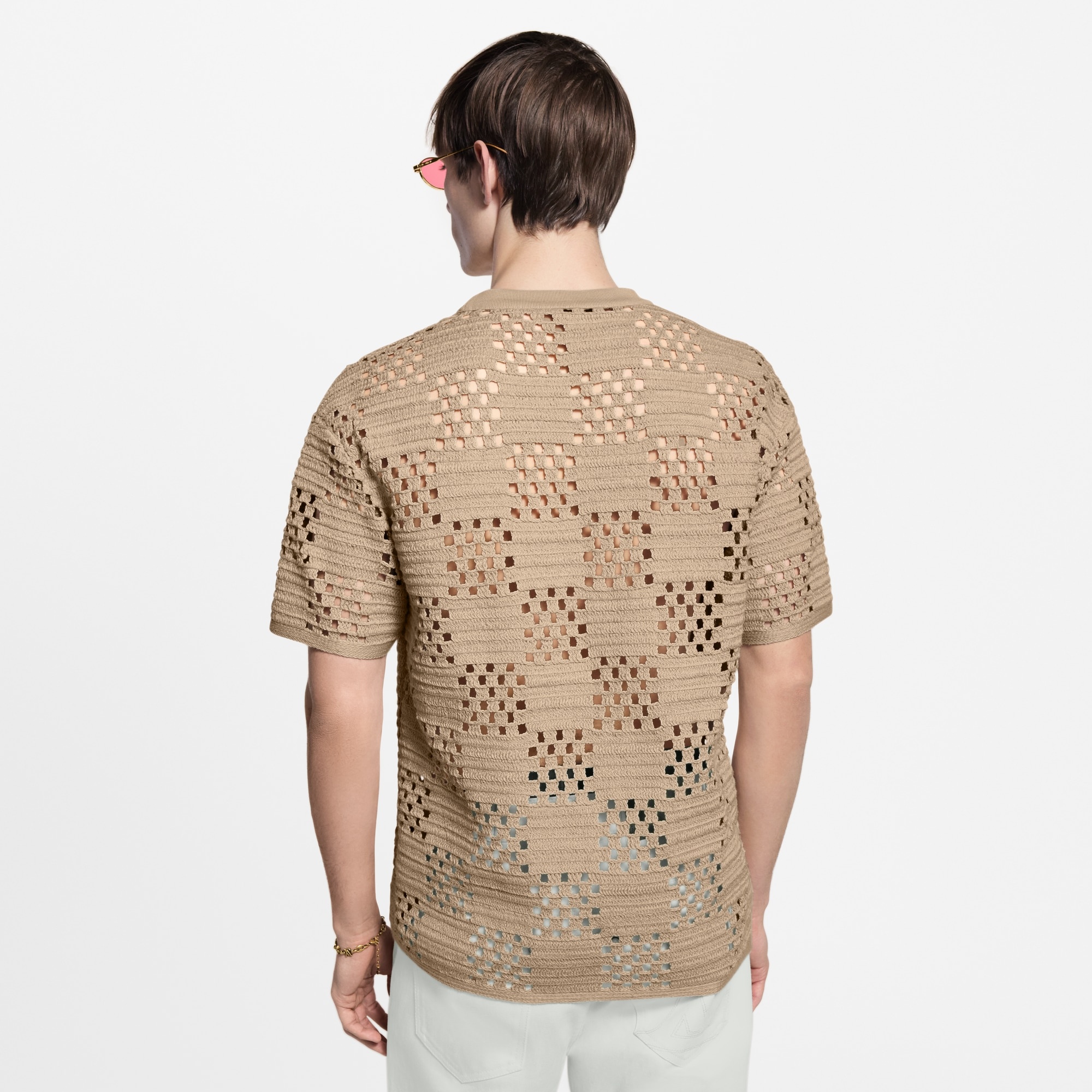 Damier Raffia T-Shirt - 5