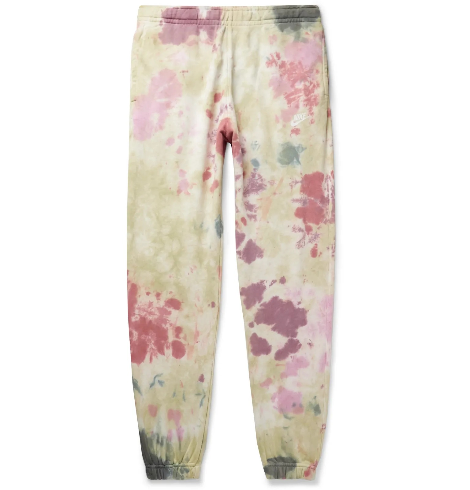 Sportswear Tapered Tie-Dyed Loopback Cotton-Blend Jersey Sweatpants - 1