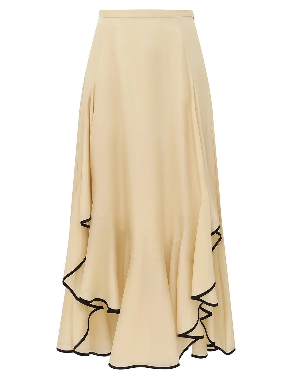 CLASH HABOTAI SILK DRAPE SKIRT - 1