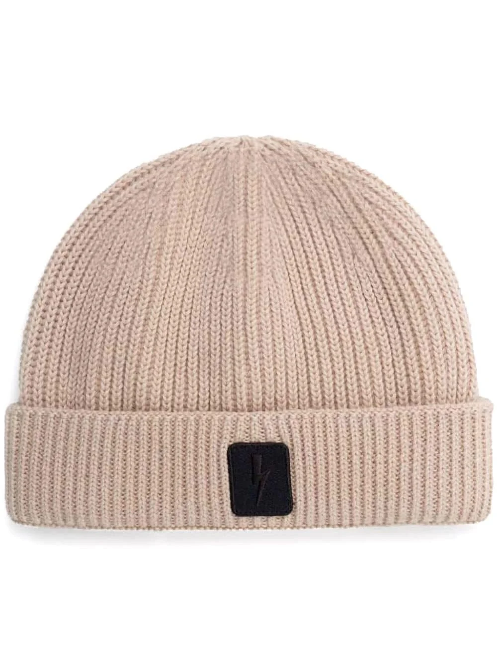 logo-appliqué beanie - 1