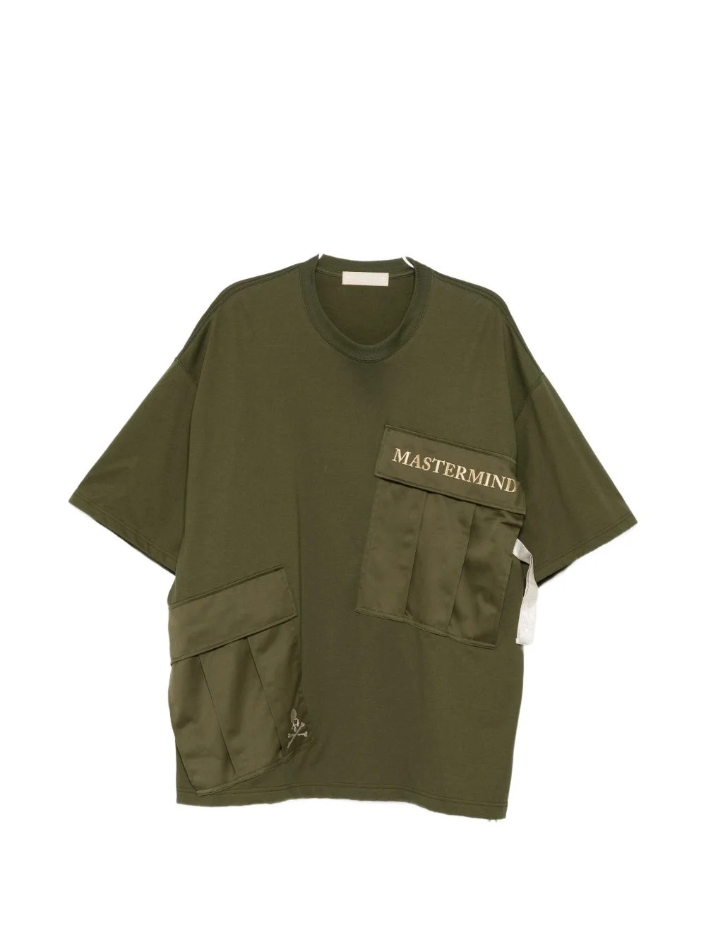 logo-embroidered T-shirt - 1