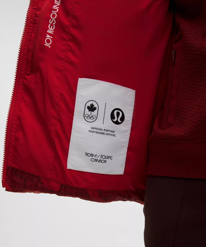 Team Canada Women's Wunder Puff Translucent 600-Down-Fill Jacket *COC Logo 12