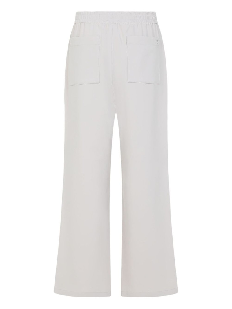 AMI Paris logo-plaque trousers outlook