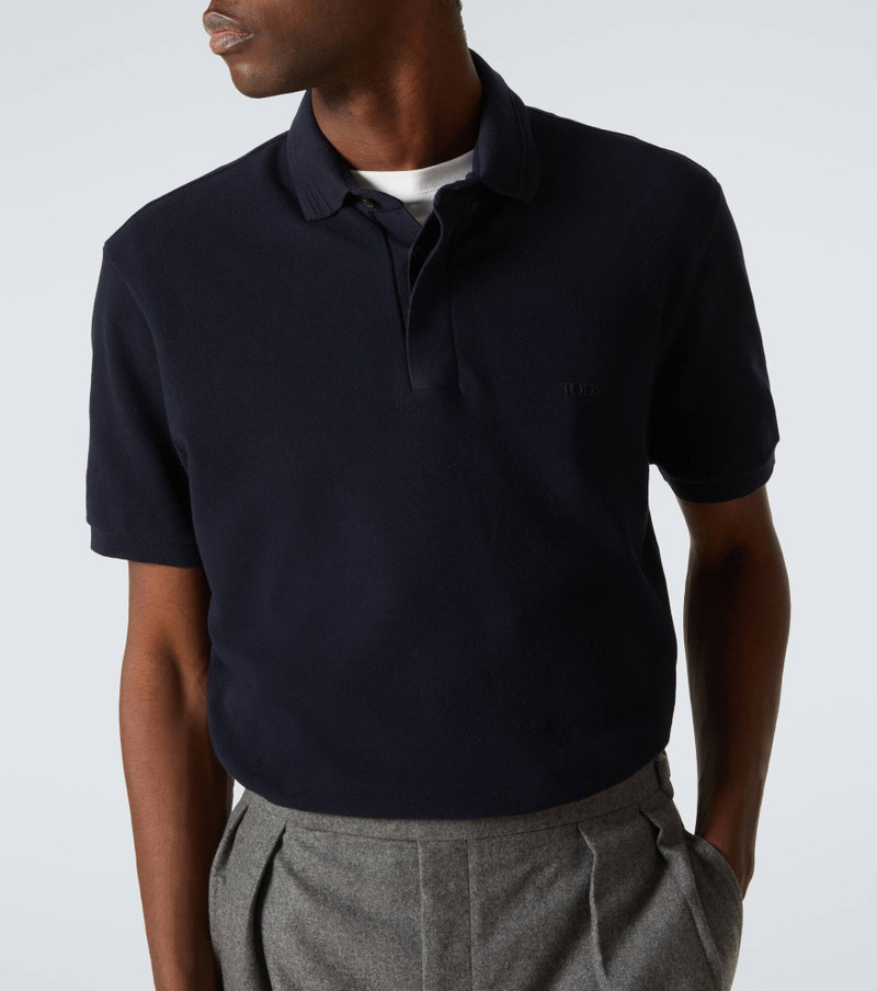 Cotton piqué polo shirt 5