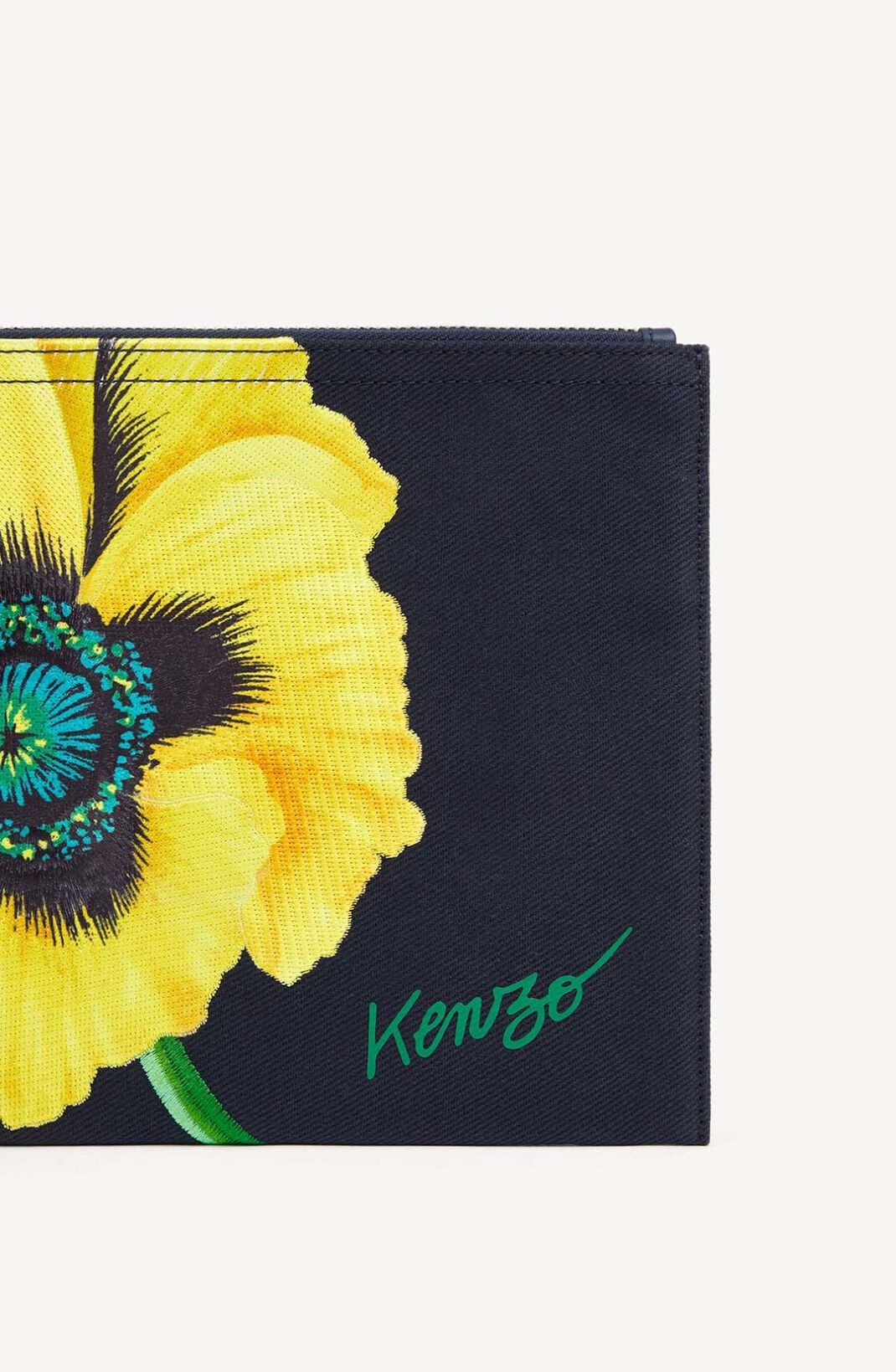 Large 'KENZO Poppy' clutch - 3