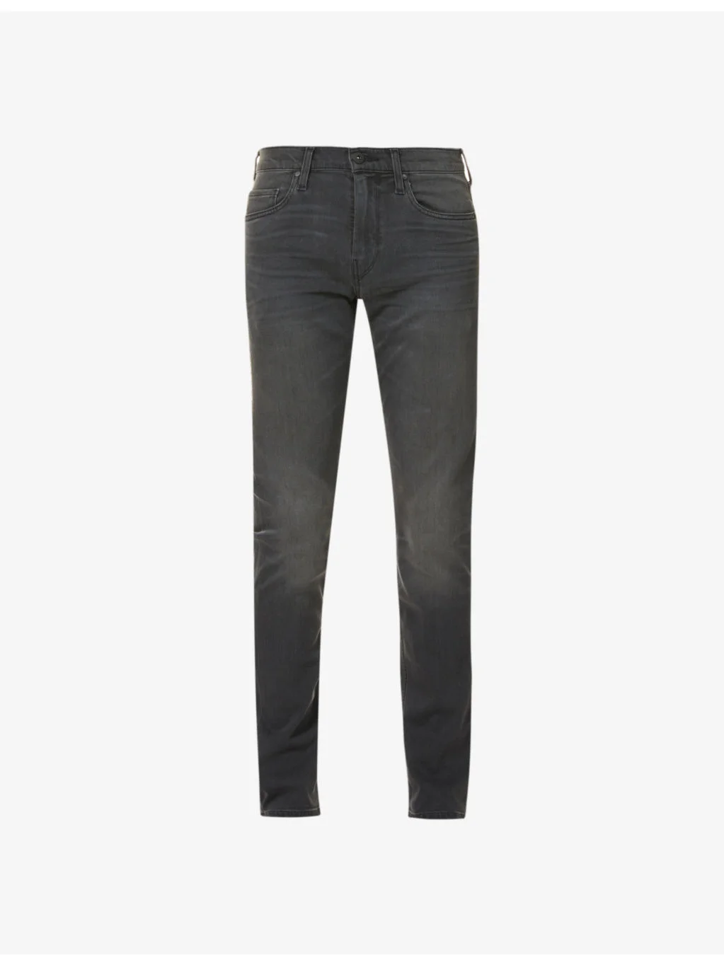 Lennox slim-fit mid-rise stretch-denim jeans - 1