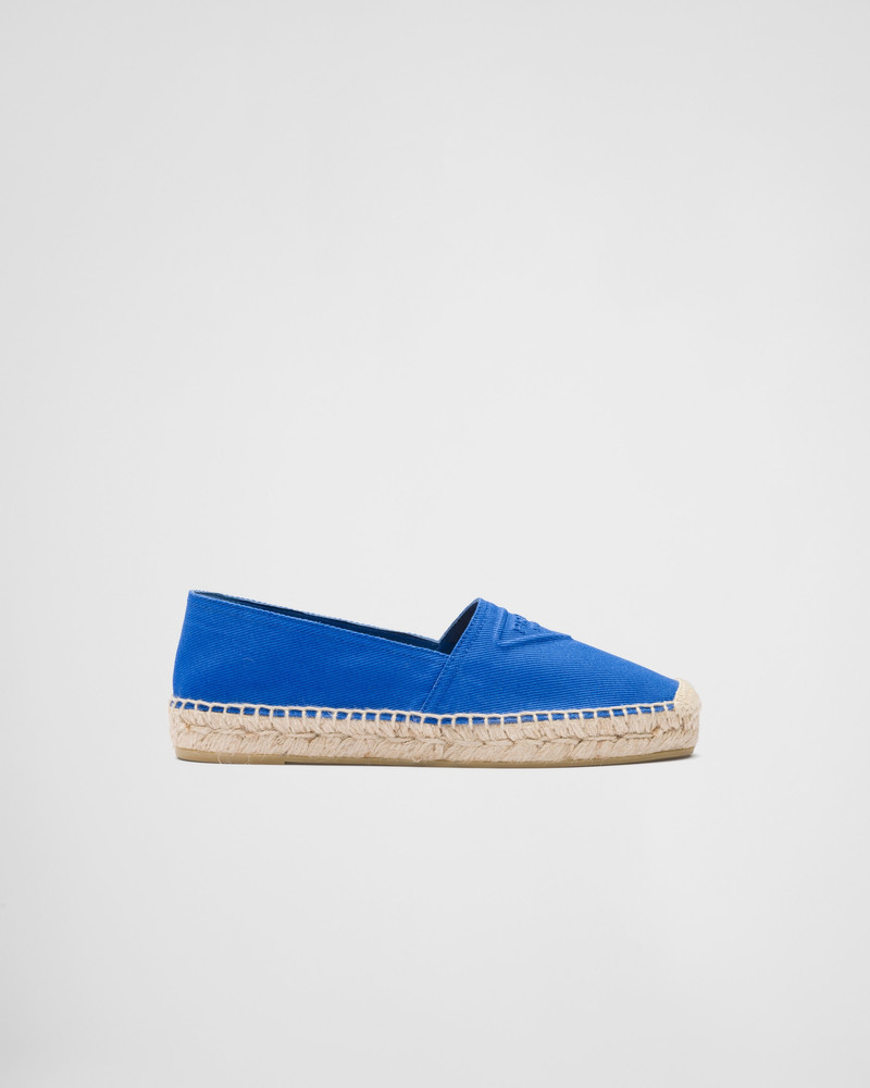 Prada Cotton drill espadrilles outlook