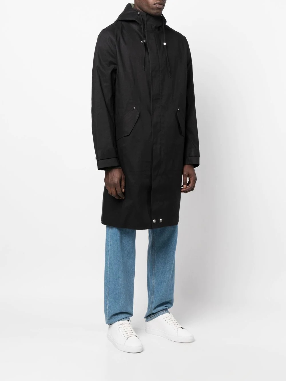Granish cotton hooded coat - 3