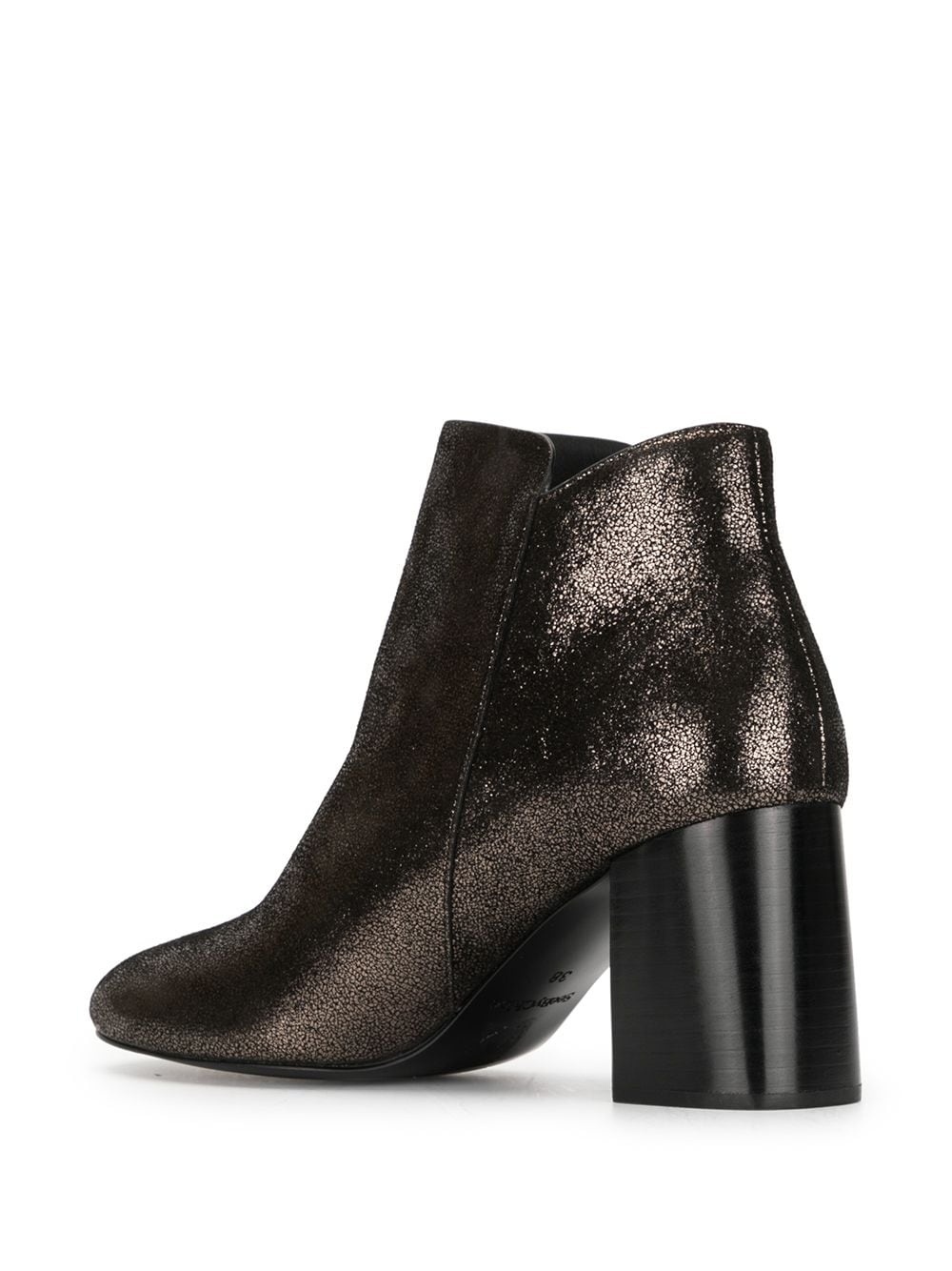 metallic ankle boots - 3