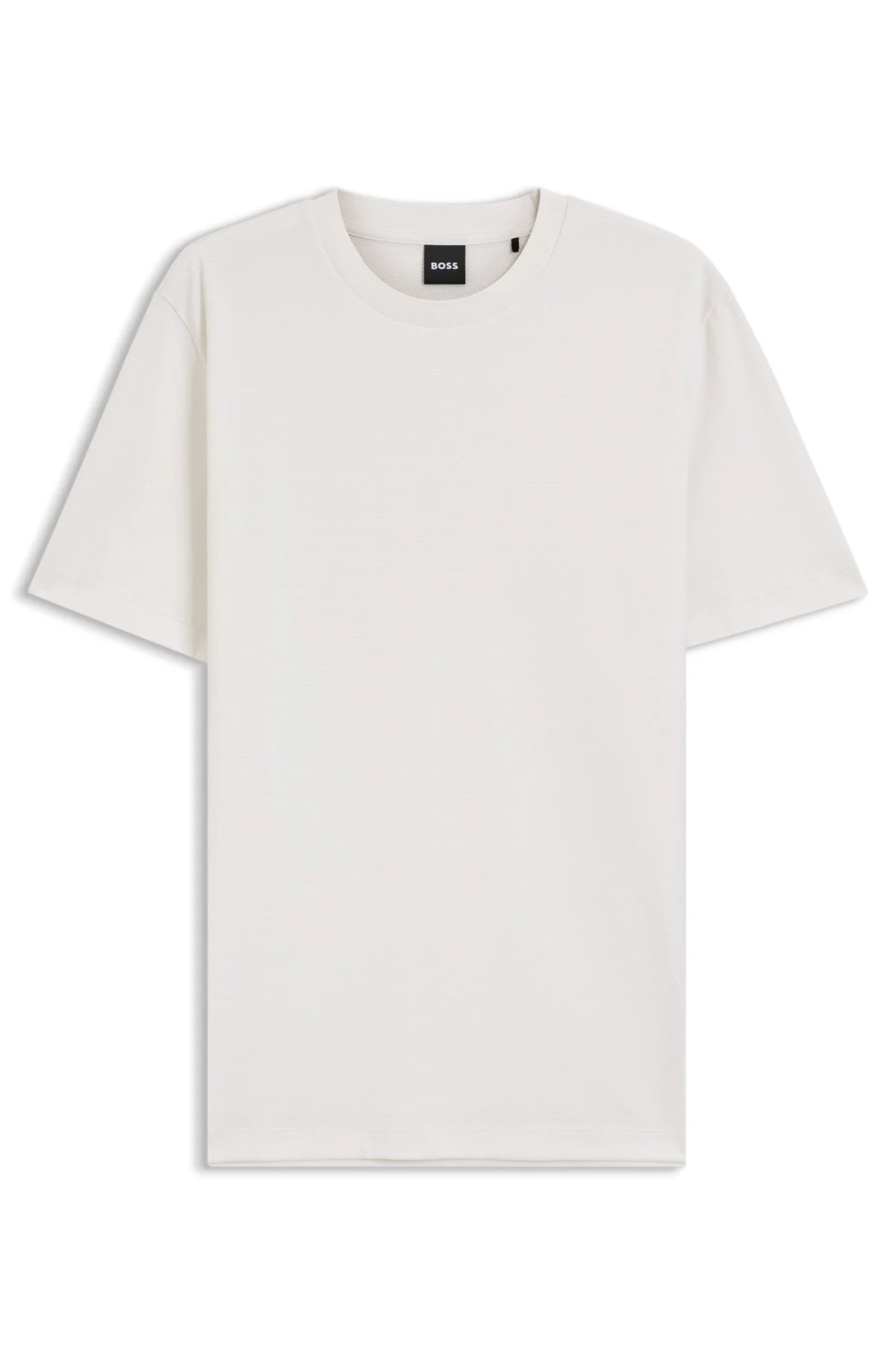 BUBBLE-STRUCTURE T-SHIRT IN COTTON - 1