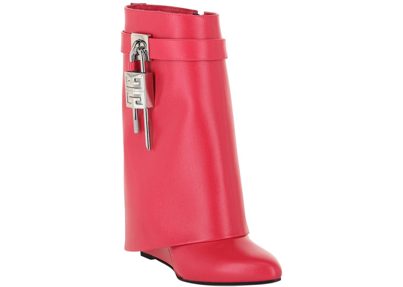 Givenchy Givenchy Shark Lock Ankle Boots Neon Pink (Women's) outlook