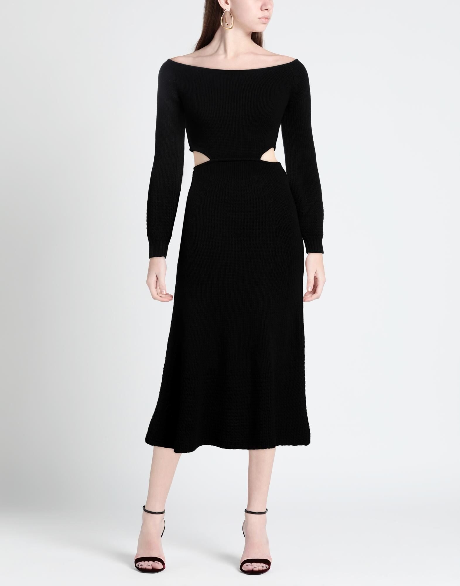 Black Women's Midi Dress - 3