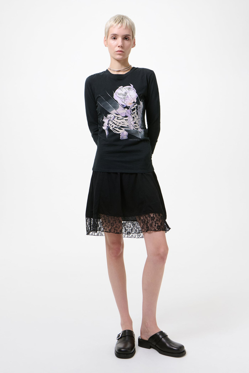 Our Legacy Strain Slim Longsleeve Cybernetic Angel Print outlook