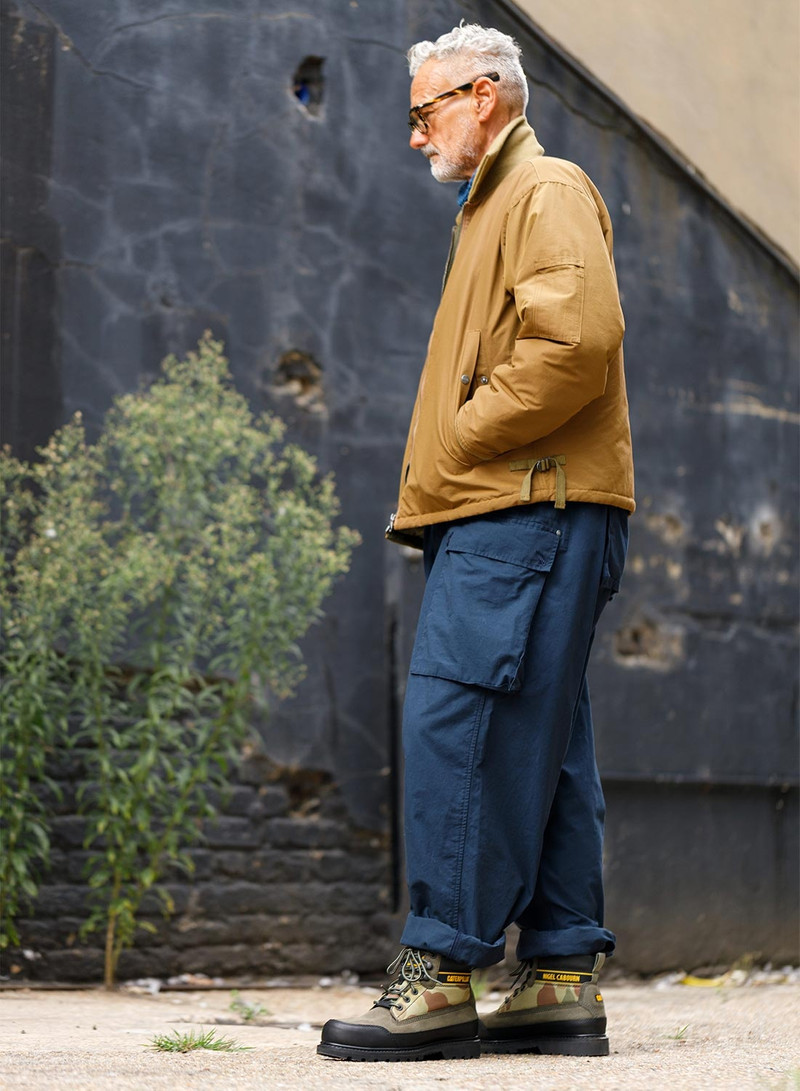 Cat Footwear x Nigel Cabourn Utah Leather Black 5