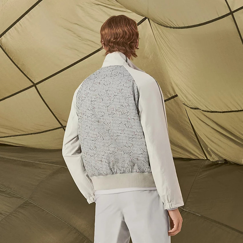 Hermès Sport capsule rib trim jacket outlook
