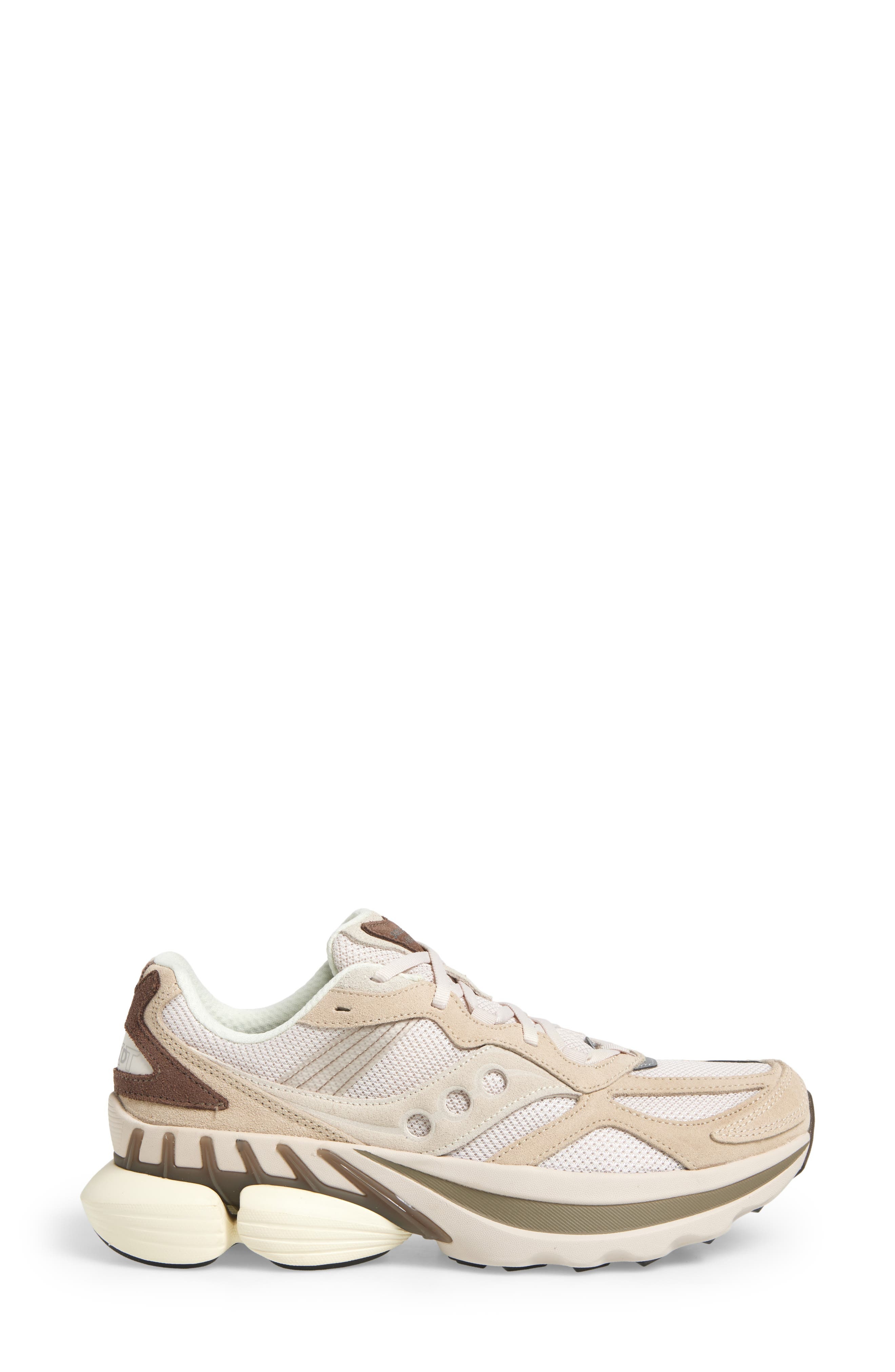 Saucony GRID NXT Sneaker in Vanilla/Walnut at Nordstrom - 3