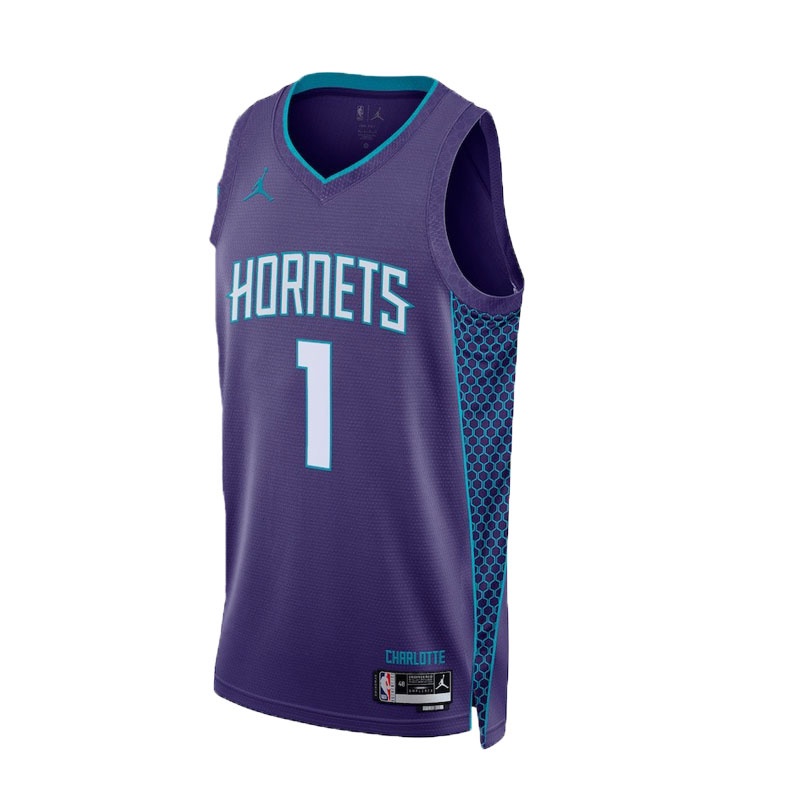 Air Jordan Dri-FIT NBA Swingman Jersey Charlotte Hornets Statement Edition 'New Orchid' DO9520-567 - 2