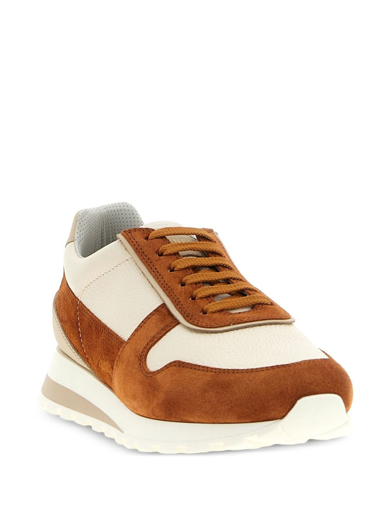 Brunello Cucinelli suede sneakers outlook