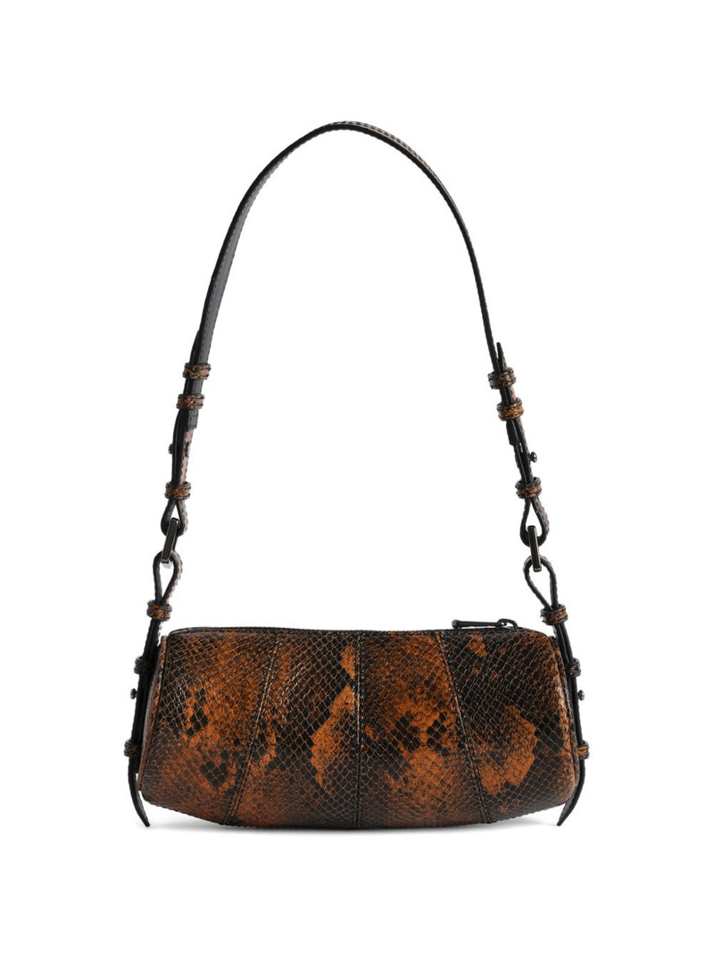 Zadig & Voltaire snake-print shoulder bag outlook