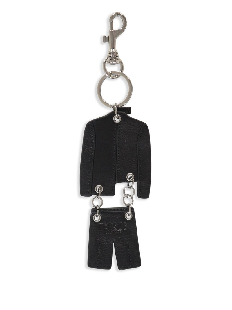 VERSACE leather keyring outlook