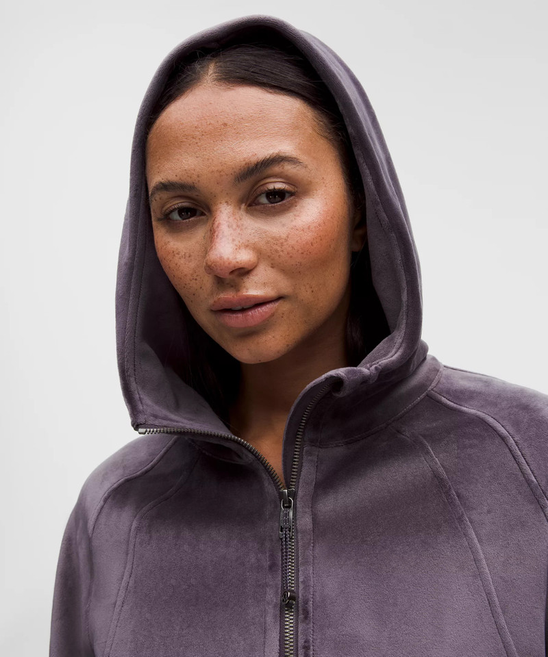 Scuba Oversized Full-Zip Hoodie *Velvet 4