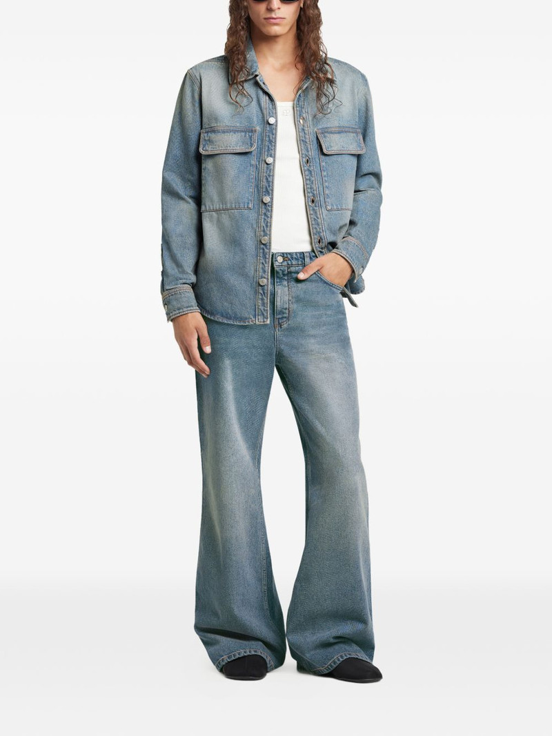courrèges pocket denim shirt outlook
