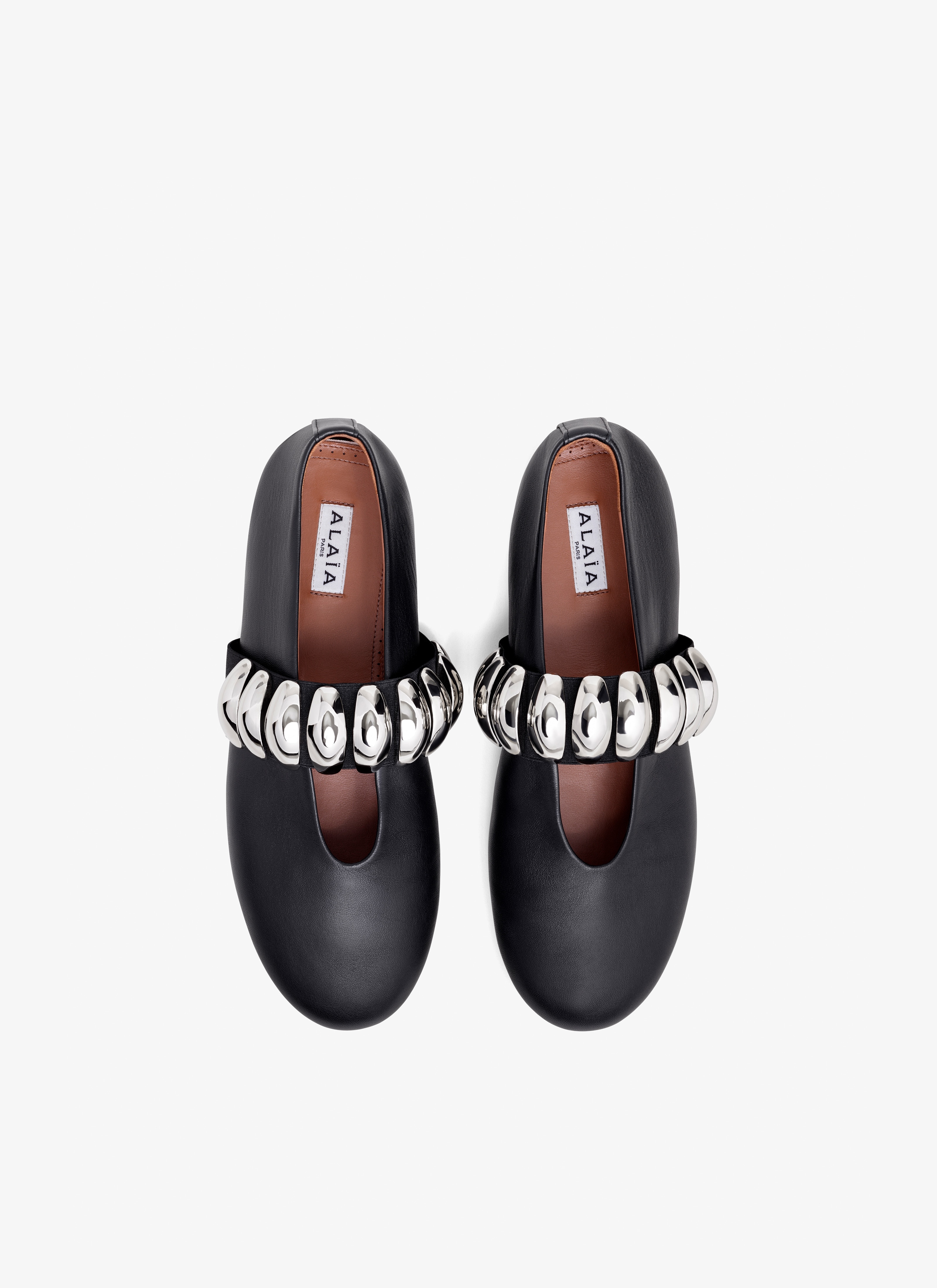 BALLET FLATS TRIBALE IN CALFSKIN - 2