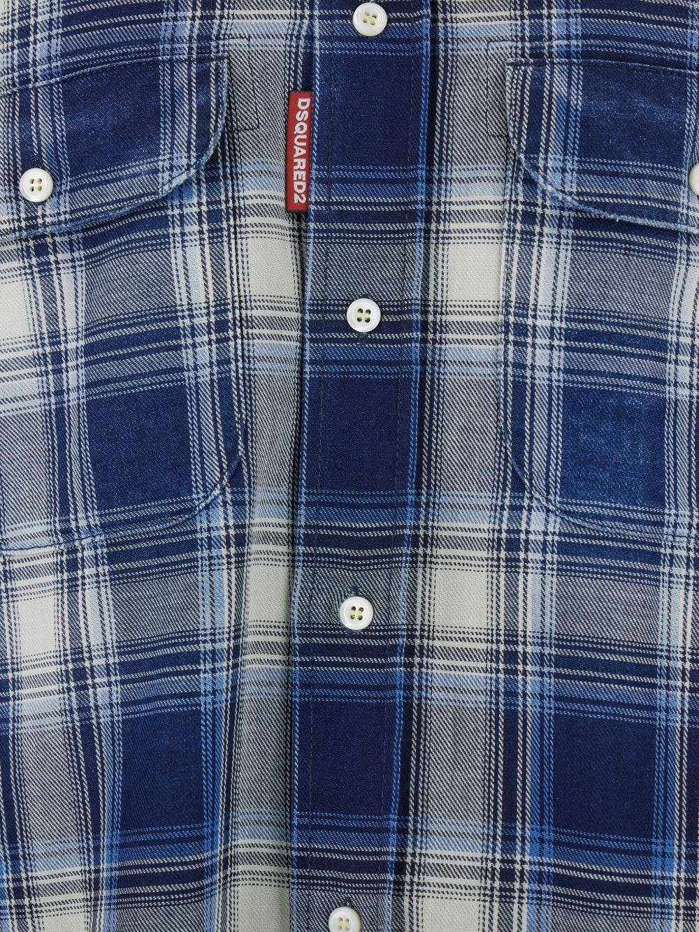 checked pocket shirt - 3