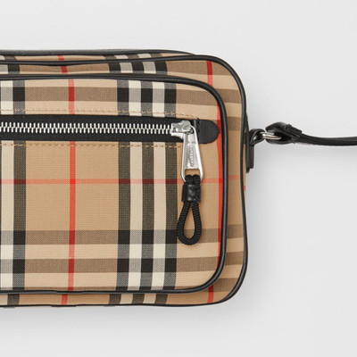 Burberry Vintage Check and Leather Crossbody Bag outlook