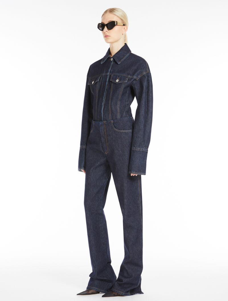 5-pocket dark-wash jeans - RUNWAY - 2