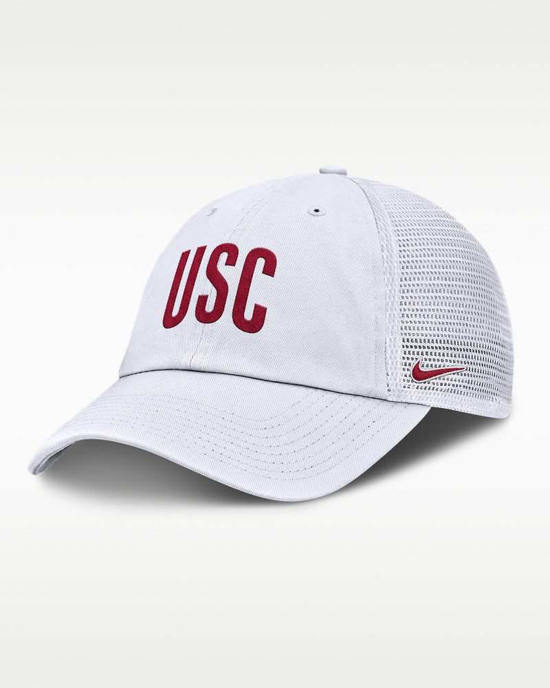 USC Primetime Campus Club Men's Nike College Trucker Adjustable Hat 1