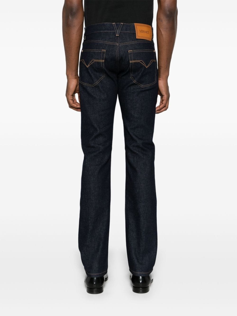 mid-rise slim-fit jeans - 4