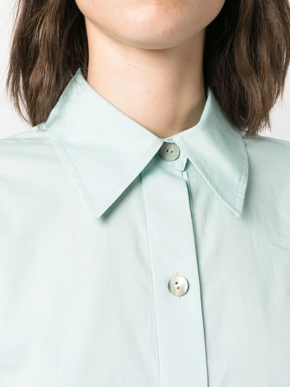 button-down fitted shirt - 5