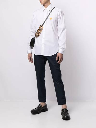 VERSACE Medusa-patch cotton shirt outlook