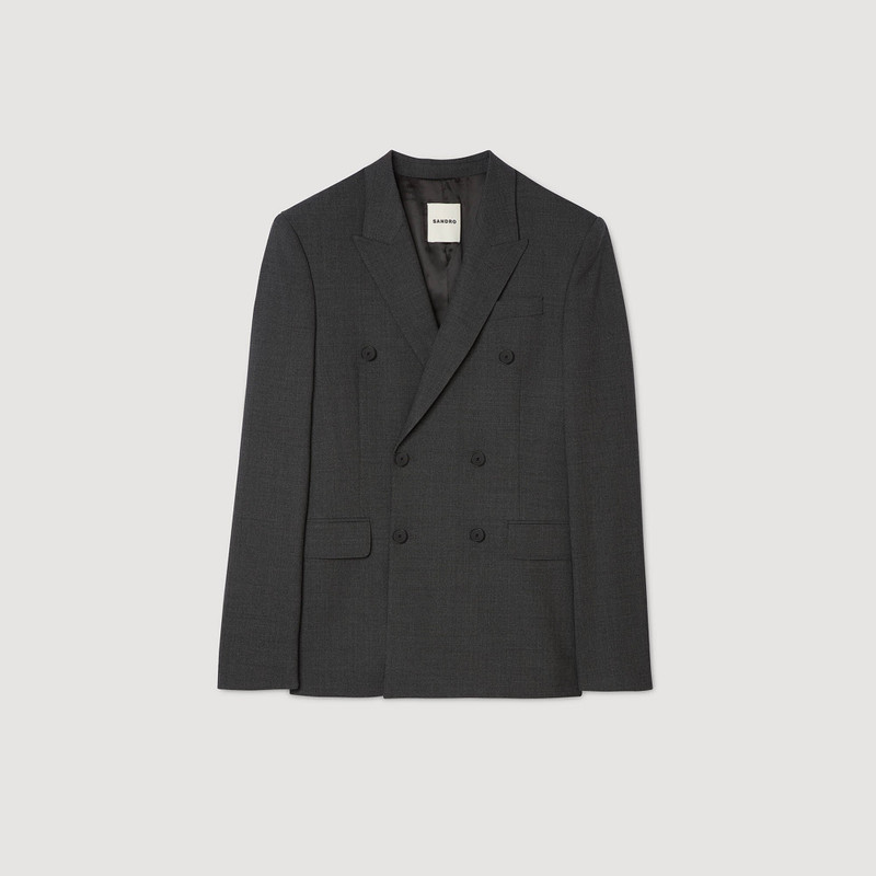 DOUBLE-BREASTED SUIT JACKET 1