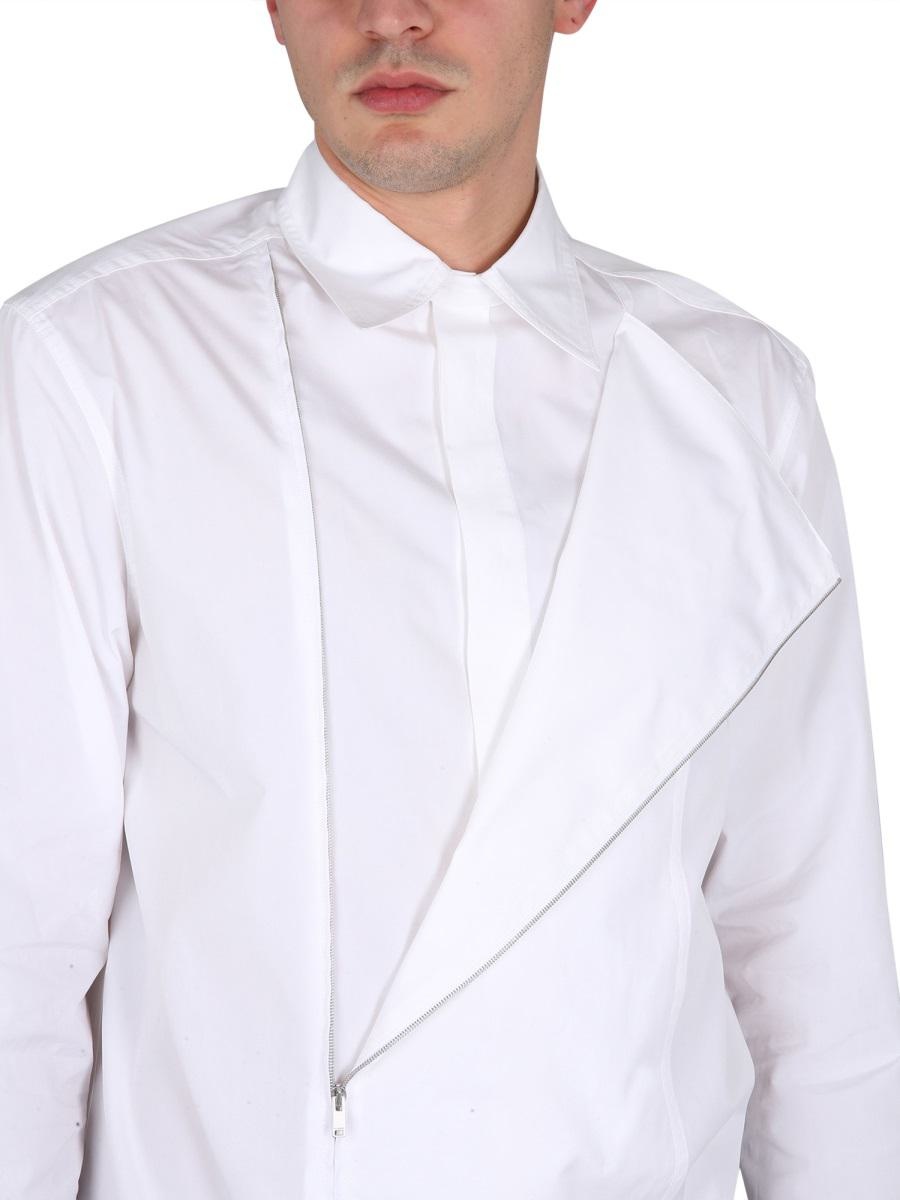 Jil Sander JIL SANDER ZIPPERED SHIRT | REVERSIBLE