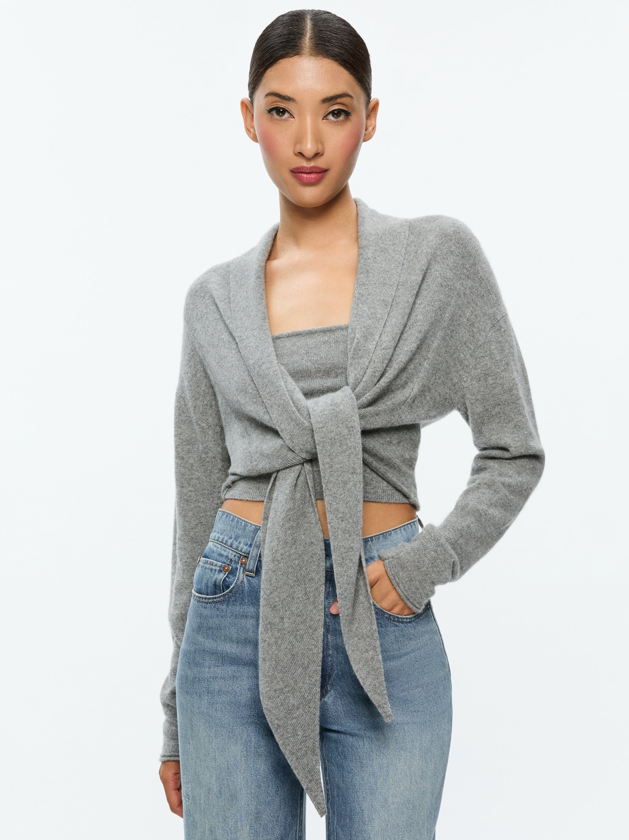LANITA TIE WRAP CARDIGAN - 2