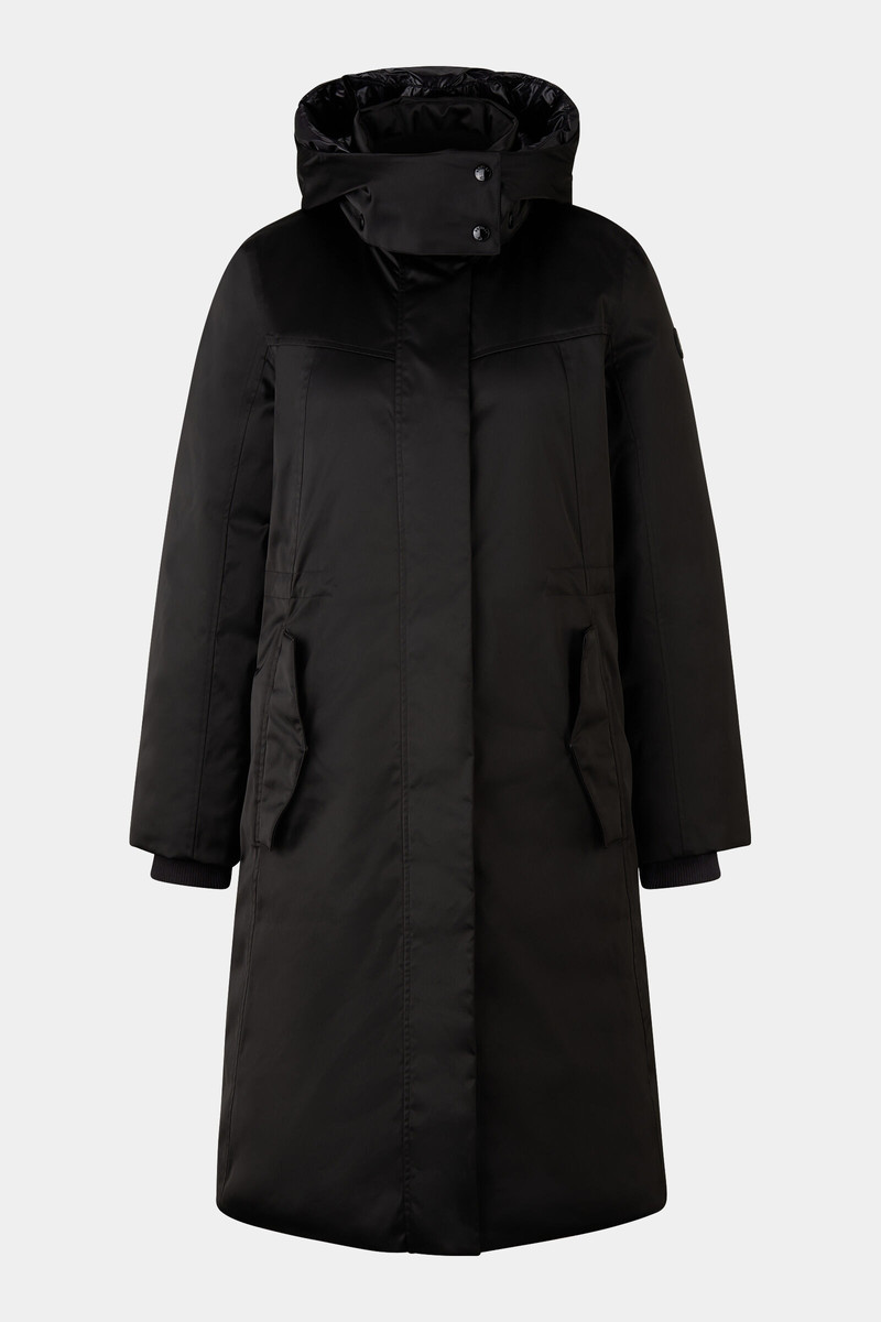 Lynn down coat in Black 1