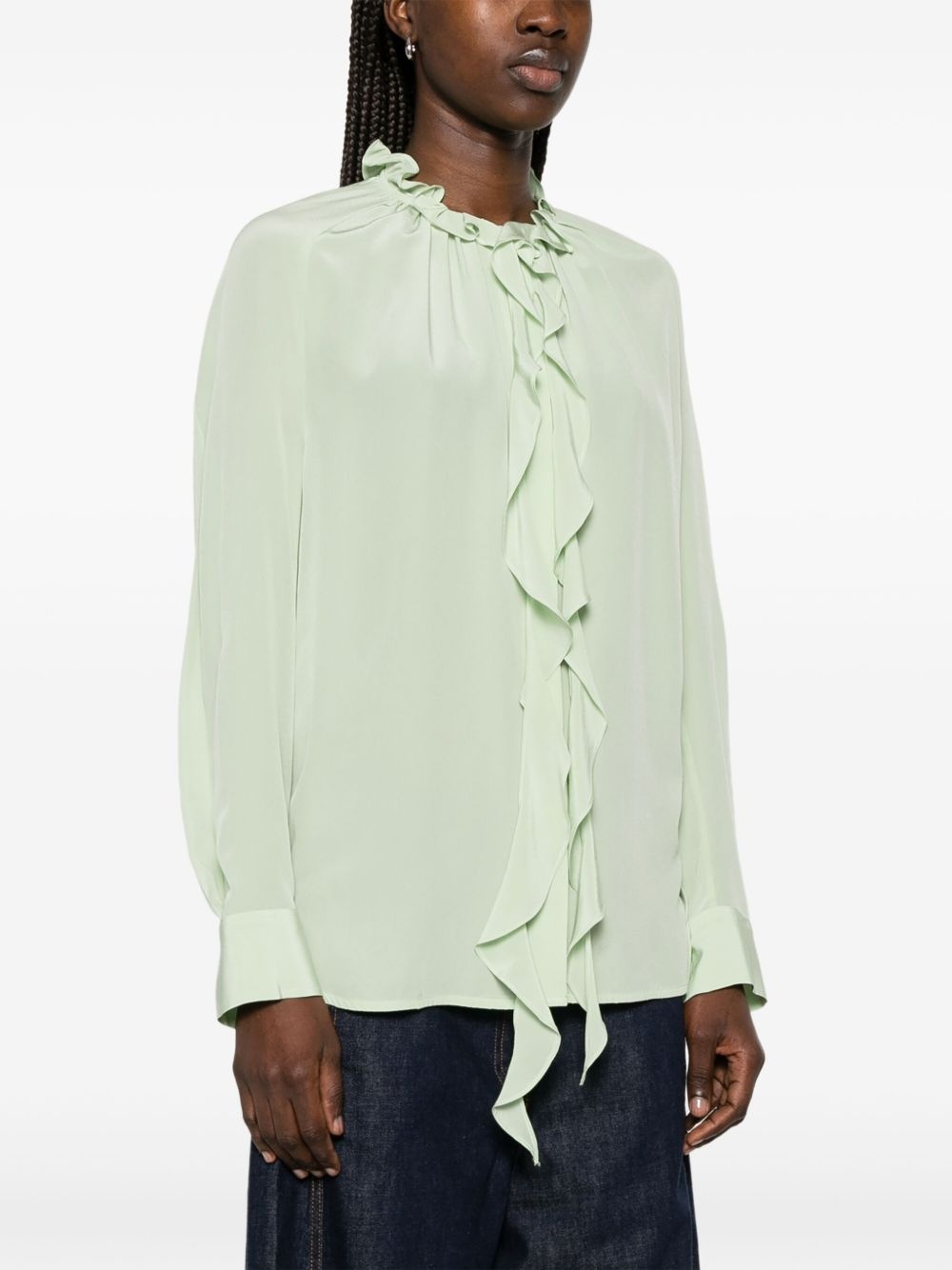 ruffled shirt - 3