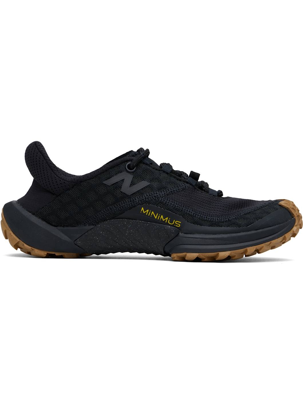 Black Minimus Trail Sneakers - 1