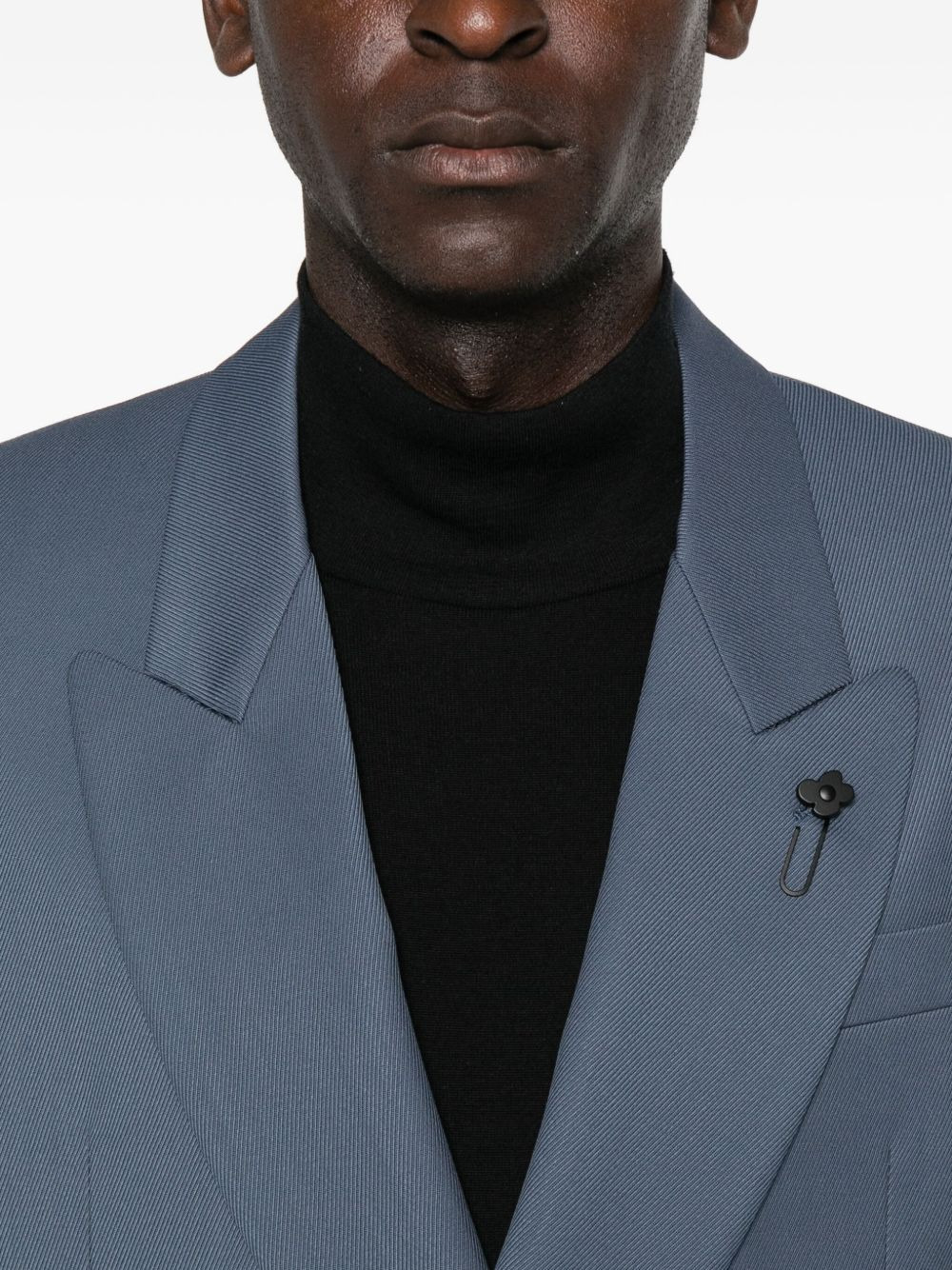 double-breasted wool jacket - 5