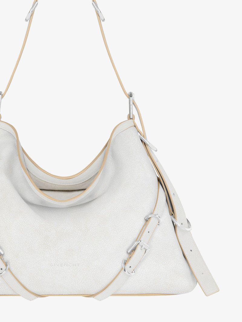 MEDIUM VOYOU BAG IN AGED LEATHER 5